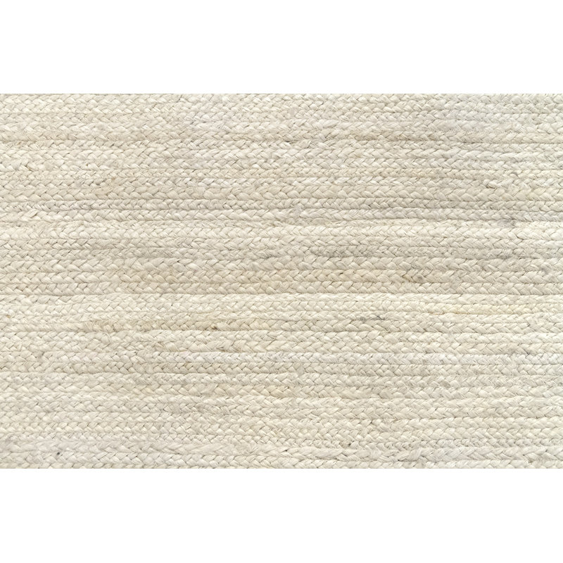 Bay Isle Home Gattis Hand Braided White Rug & Reviews Wayfair.co.uk